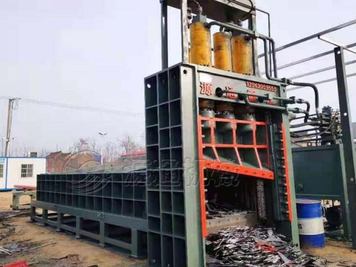 油液污染直接影响废钢龙门剪 旧金属液压剪铁机液压系统的工作可靠性和元件的使用寿命